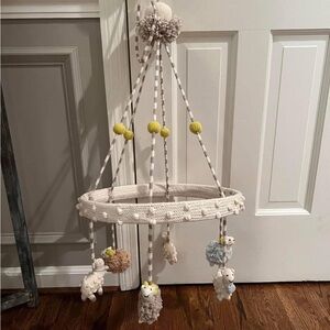 Blabla Handknit Sheep Mobile